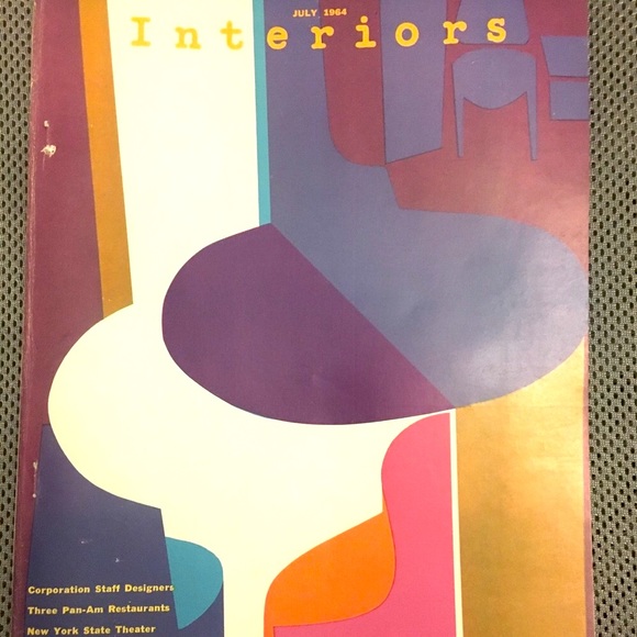 New York Transit Other - 👀BOGO FREE! June 1964 New York Interiors Magazine